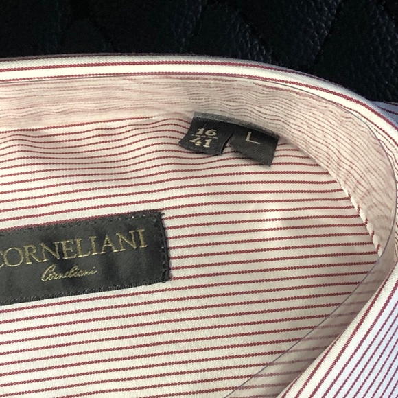NWT $460 Corneliani Shirt L - Picture 2 of 4